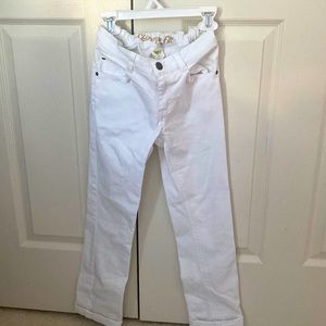 White jeans